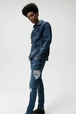 خرید شلوار جین مردانه زارا کد 155378 | بانی استایل