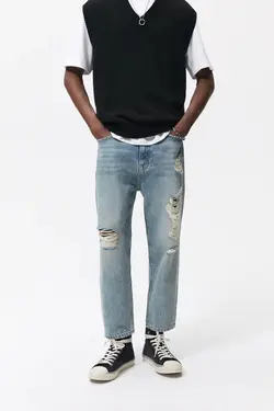 خرید شلوار جین مردانه زارا کد 155862 | بانی استایل