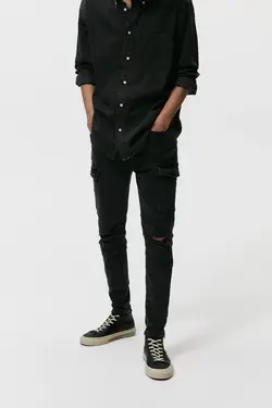 خرید شلوار جین مردانه زارا کد 155457 | بانی استایل