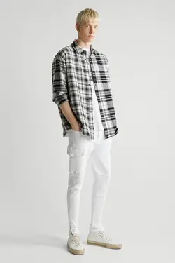 خرید شلوار جین مردانه زارا کد 155456 | بانی استایل