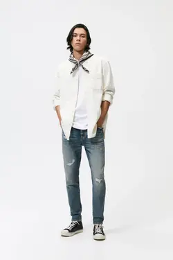 خرید شلوار جین مردانه زارا کد 155425 | بانی استایل