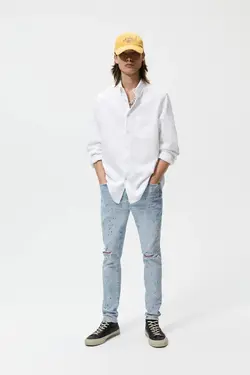 خرید شلوار جین مردانه زارا کد 155398 | بانی استایل