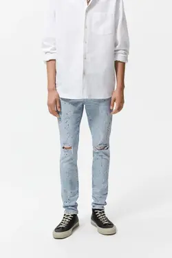 خرید شلوار جین مردانه زارا کد 155398 | بانی استایل