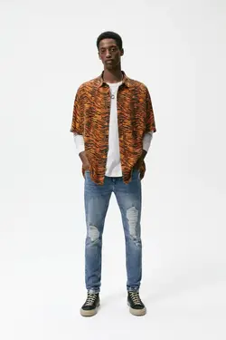 خرید شلوار جین مردانه زارا کد 155389 | بانی استایل