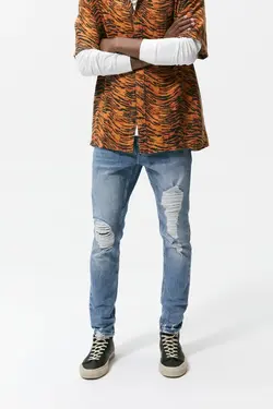 خرید شلوار جین مردانه زارا کد 155389 | بانی استایل