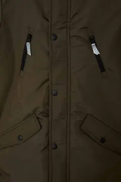 خرید کاپشن کلاه دار پسرانه دفکتو کد 153746 | بانی استایل