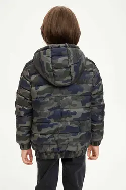 خرید کاپشن طرح دار پسرانه دفکتو کد 153721 | بانی استایل