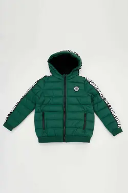 خرید کاپشن کلاه دار پسرانه دفکتو کد 153722 | بانی استایل