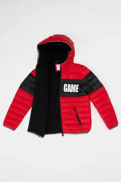 خرید کاپشن کلاه دار پسرانه دفکتو کد 153684 | بانی استایل