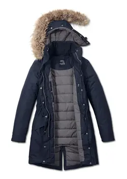 خرید کاپشن بلند کلاه دار زنانه چیبو کد 151987 | بانی استایل