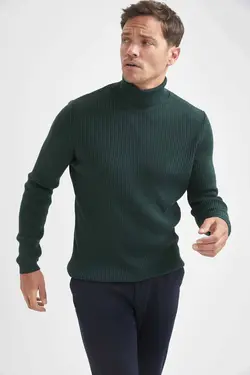 خرید پلیور یقه اسکی مردانه دفکتو کد 148031 | بانی استایل