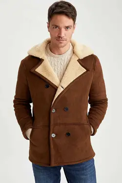 خرید کاپشن خزدار مردانه دفکتو کد 147255 | بانی استایل