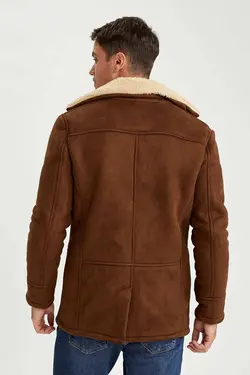 خرید کاپشن خزدار مردانه دفکتو کد 147255 | بانی استایل