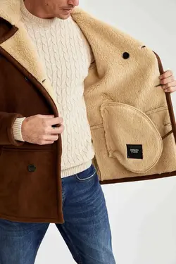 خرید کاپشن خزدار مردانه دفکتو کد 147255 | بانی استایل