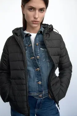 خرید کاپشن زنانه زارا کد 141547 | بانی استایل