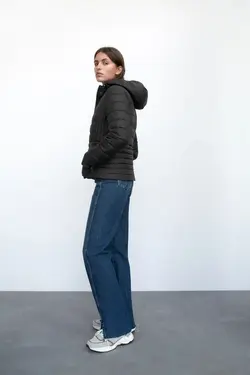 خرید کاپشن زنانه زارا کد 141547 | بانی استایل