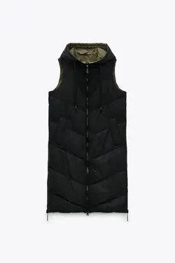 خرید جلیقه بلند زنانه زارا کد 141548 | بانی استایل