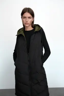 خرید جلیقه بلند زنانه زارا کد 141548 | بانی استایل