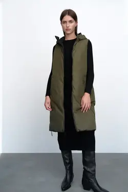 خرید جلیقه بلند زنانه زارا کد 141548 | بانی استایل