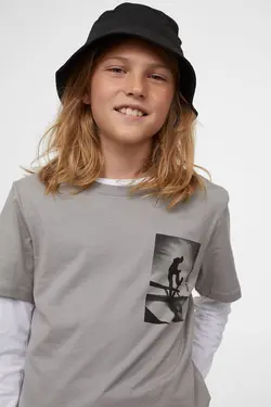 خرید تی شرت پسرانه بسته 5 عددی اچ اند ام کد 134601 | بانی استایل