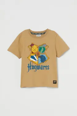 خرید تیشرت طرح دار پسرانه اچ اند ام کد 133785 | بانی استایل