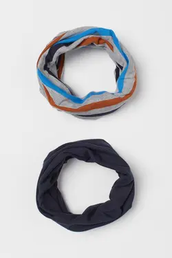 خرید شال گردن پسرانه بسته 2 عددی اچ اند ام کد 133748 | بانی استایل