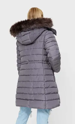 خرید کاپشن بلند زنانه استرادیواریوس کد 127799 | بانی استایل