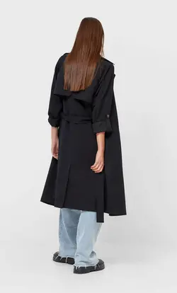 خرید بارانی زنانه استرادیواریوس کد 127733 | بانی استایل