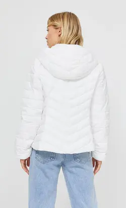 خرید کاپشن پفی زنانه استرادیواریوس کد 127621 | بانی استایل