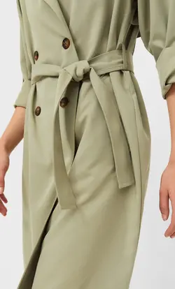 خرید بارانی زنانه استرادیواریوس کد 127793 | بانی استایل