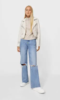 خرید کاپشن زنانه استرادیواریوس کد 127662 | بانی استایل