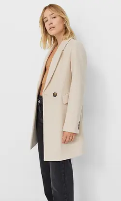 خرید پالتو زنانه استرادیواریوس کد 129761 | بانی استایل