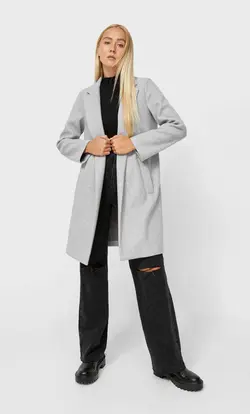 خرید پالتو زنانه استرادیواریوس کد 129748 | بانی استایل