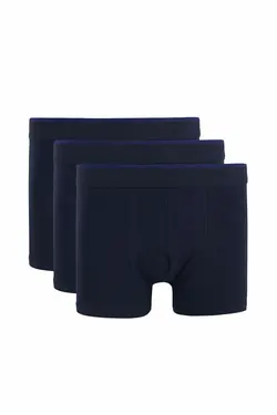 خرید شورت باکسر مردانه بسته 3 عددی دفکتو کد 125257 | بانی استایل