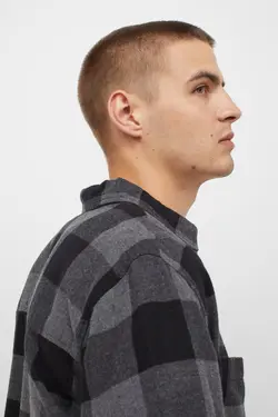 خرید پیراهن چهارخانه مردانه اچ اند ام کد 124351 | بانی استایل