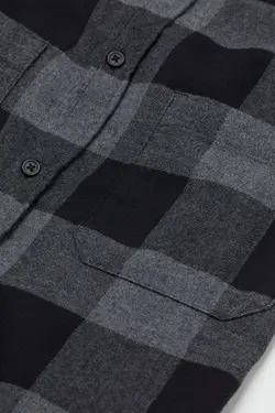 خرید پیراهن چهارخانه مردانه اچ اند ام کد 124351 | بانی استایل