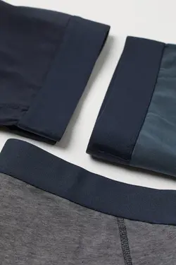 خرید شورت باکسر مردانه بسته 5 عددی اچ اند ام کد 124306 | بانی استایل