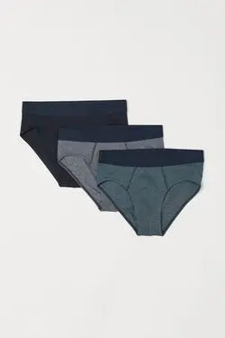 خرید شورت اسلیپ مردانه بسته 3 عددی اچ اند ام کد 124294 | بانی استایل