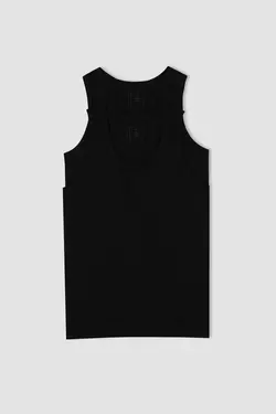 خرید زیرپوش رکابی مردانه بسته 2 عددی دفکتو کد 125711 | بانی استایل