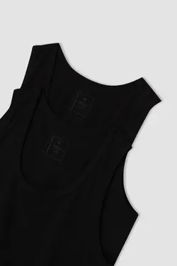 خرید زیرپوش رکابی مردانه بسته 2 عددی دفکتو کد 125711 | بانی استایل