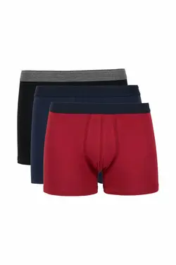 خرید شورت باکسر مردانه بسته 3 عددی دفکتو کد 125676 | بانی استایل