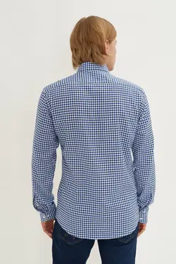 خرید پیراهن آستین بلند مردانه یو اس پولو کد 121061 | بانی استایل