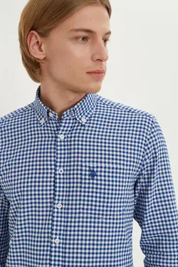 خرید پیراهن آستین بلند مردانه یو اس پولو کد 121061 | بانی استایل