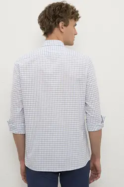 خرید پیراهن آستین بلند مردانه یو اس پولو کد 120852 | بانی استایل