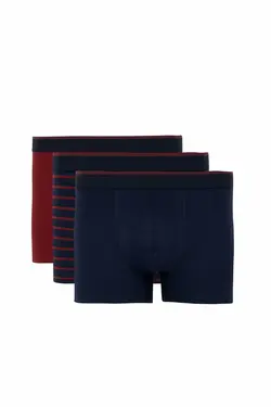 خرید شورت باکسر مردانه بسته 3 عددی دفکتو کد 125344 | بانی استایل