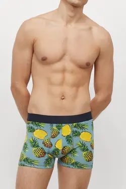 خرید شورت باکسر مردانه بسته 5 عددی اچ اند ام کد 124316 | بانی استایل