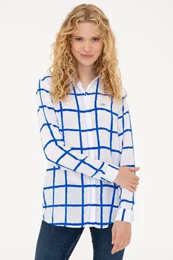 خرید شومیز زنانه یو اس پولو کد 123132 | بانی استایل