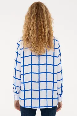 خرید شومیز زنانه یو اس پولو کد 123132 | بانی استایل