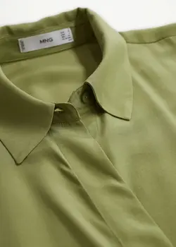 خرید پیراهن ساتن زنانه منگو کد 113998 | بانی استایل