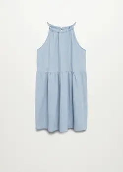 خرید پیراهن نخی زنانه منگو کد 113296 | بانی استایل